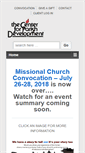 Mobile Screenshot of missionalchurch.org