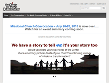 Tablet Screenshot of missionalchurch.org